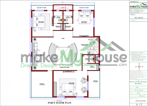 40x55 Floor Plan