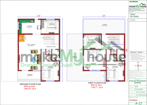 31x46 Floor Plan