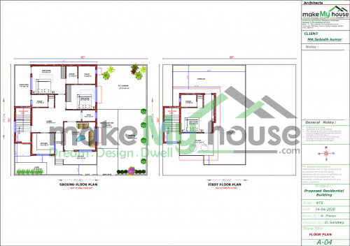 60x50 Floor Plan