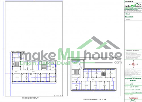 2 bhk house plan