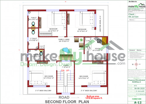 30x41 Floor Plan