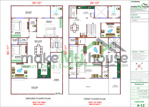 Three Floor House Design