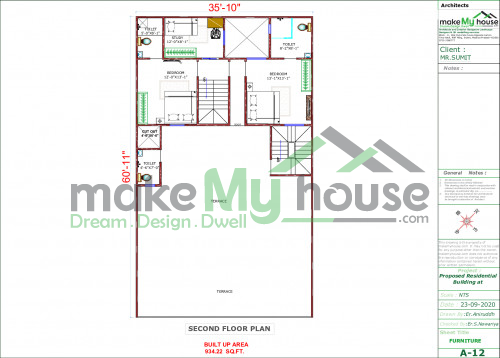 residential floor plan