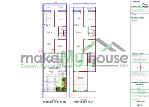 2 storey house layout plan