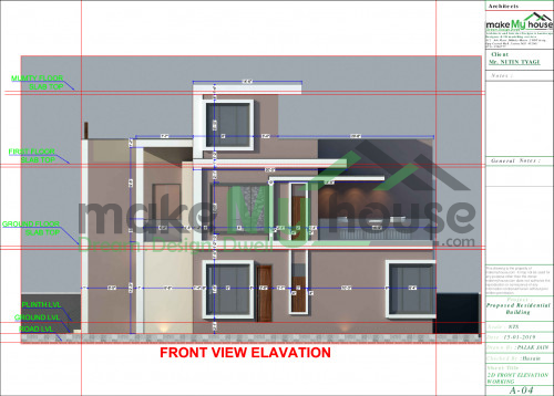 Floor Plan with Parking