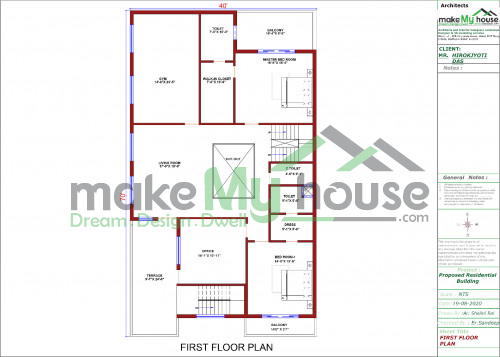 2400Sqft 3D House Design