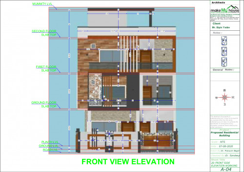 Floor Plan with Parking