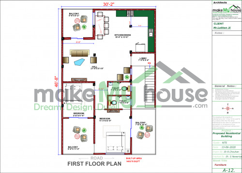 residential floor plan