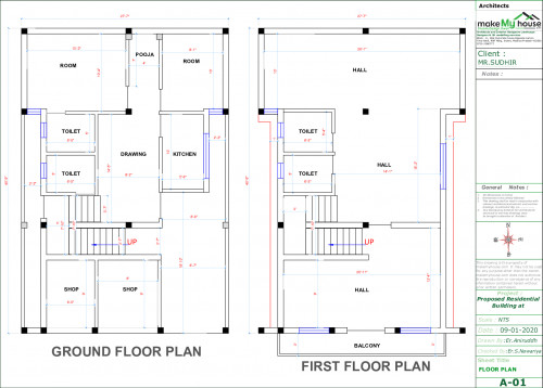 27x40 Floor Plan