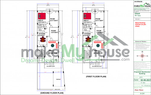 2 floor house design