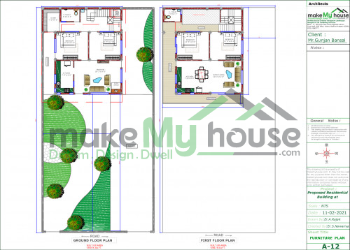 3D Corner Elevation Design