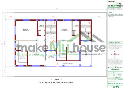 second floor plan