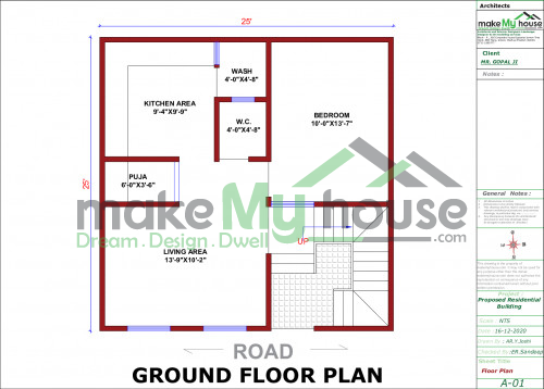 simple house floor plan