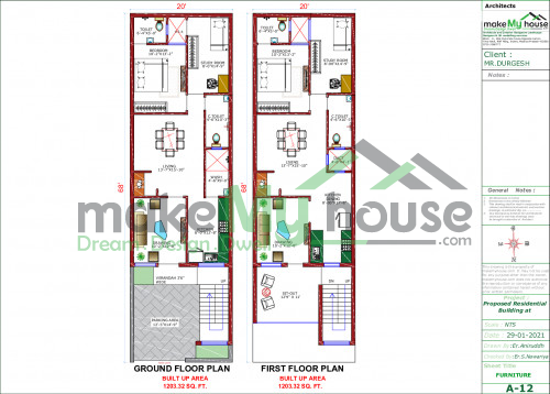 Duplex House Design