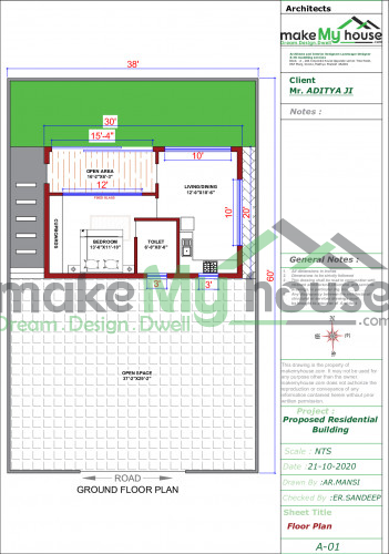 38X60 Floor Plan