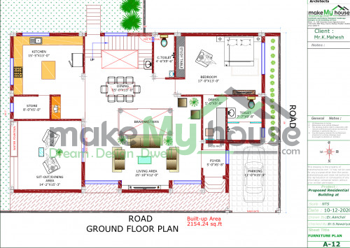 triplex 2d Elevation