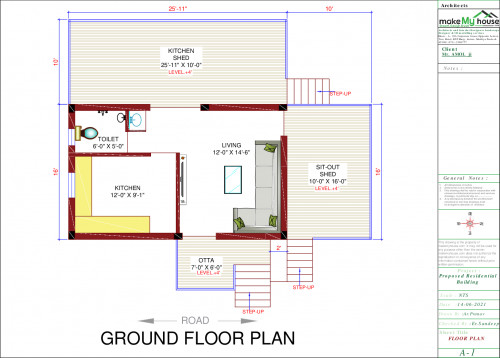 simplex residential floor plan