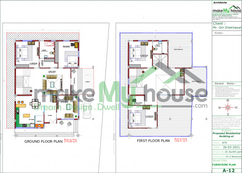 modern house floor plan