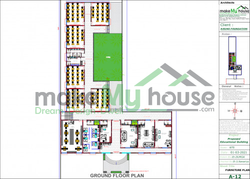 125x350 school floor plan