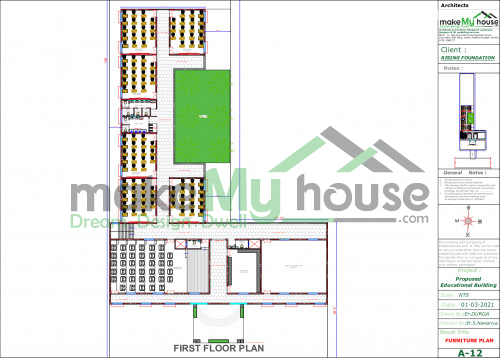 north facing school elevation design