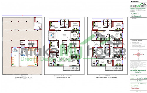 multistory 3d elevation