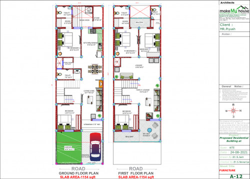 modern house floor plan