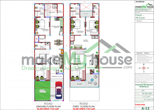 modern house floor plan