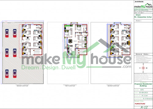 West facing house plan