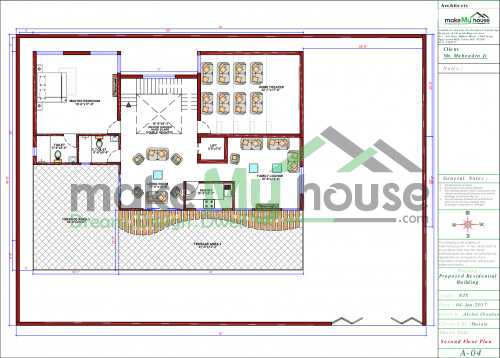 modern house floor plan