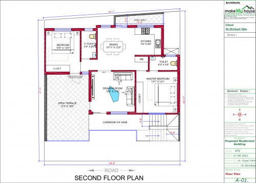 modern house floor plan