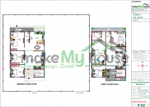 90x80 house plan