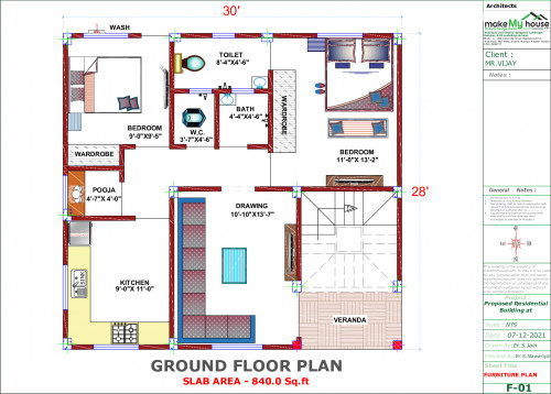 residential floor plan