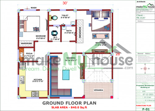 residential floor plan