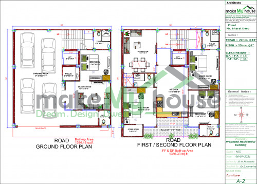 triplex house design