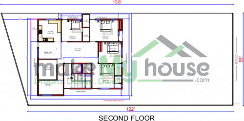 online house floor plan