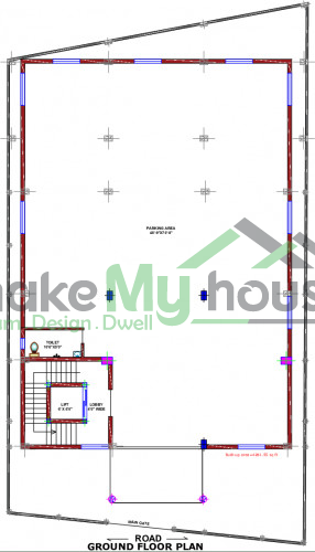 modern house floor plan