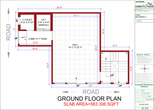 modern multistory elevation design