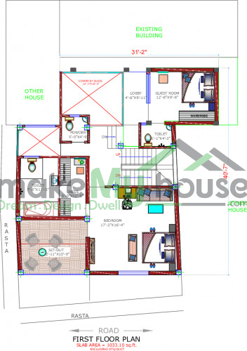 G+1 Floor Plan