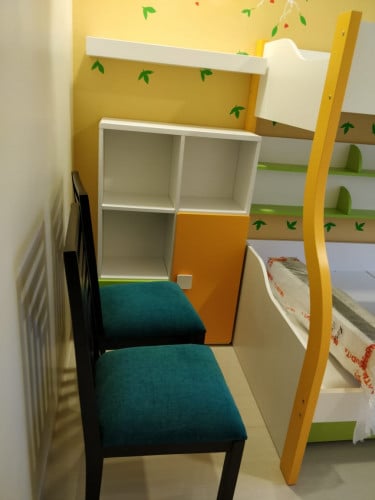 Storage in kids room