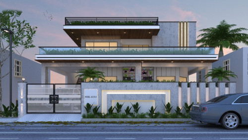 Luxury House Elevation Design
