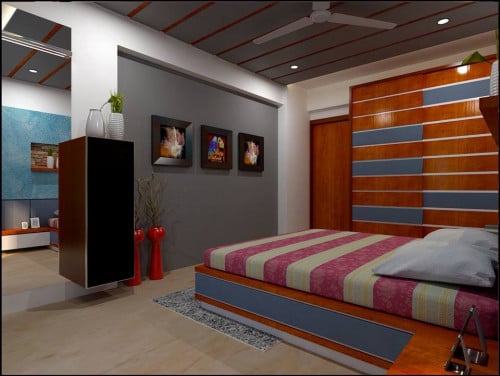 Bedroom Colour interior design 