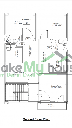 3 Bedroom House Plans Three Design Bhk Plan Civiconcepts 3 Bedroom House Plans Three