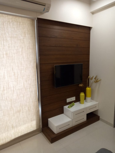 Wooden Based TV Cabinet design