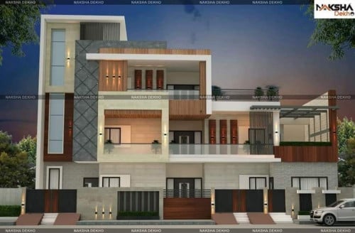 Luxury House Elevation Design 