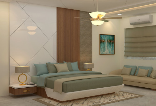 Bedroom interior colour design