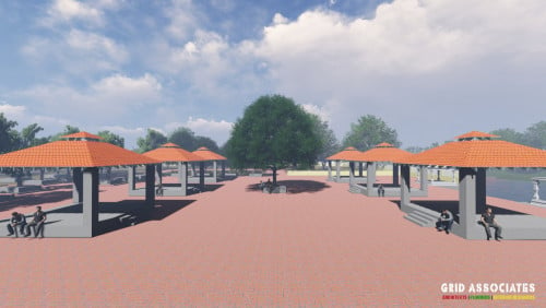 Corridor design for Riverfront