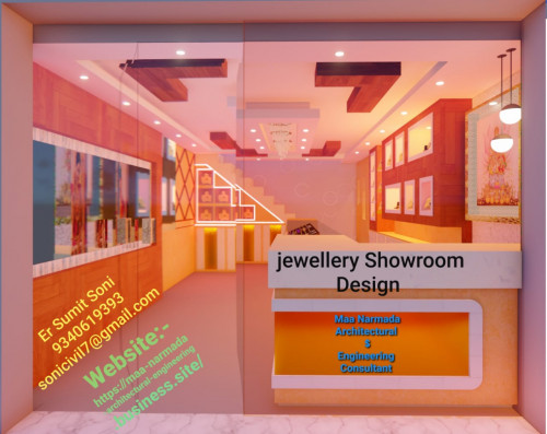 Front Entry look of jewellery showroom 