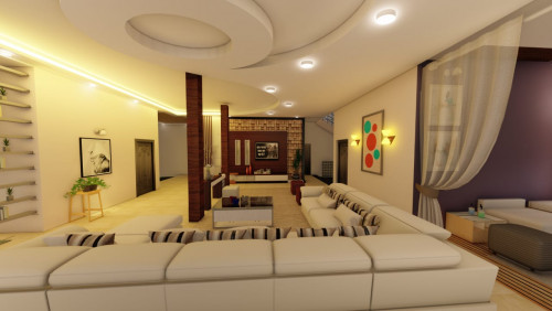 False Ceiling Design For Living room