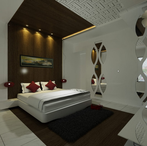 Online Best Bedroom-Interior-Decor-Idea Architectural Plan & Ideas By Make  My House Expert