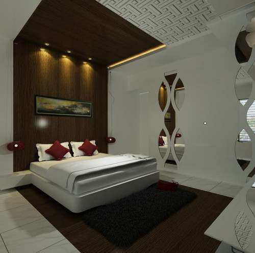 Bedroom interior 